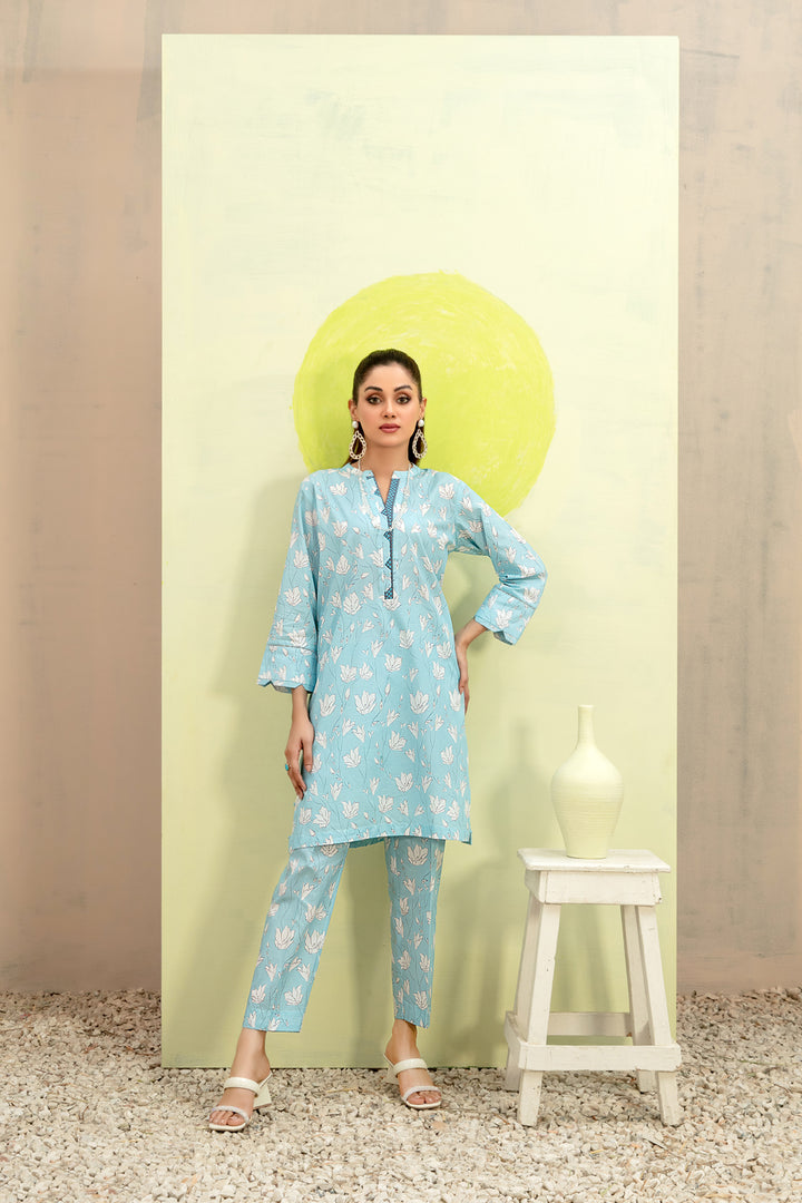 Powder Blue Dress | Tawakkal