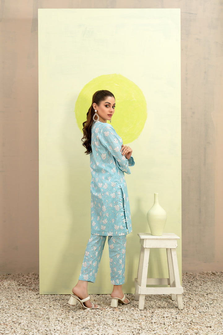 Sky Blue Dress | Tawakkal