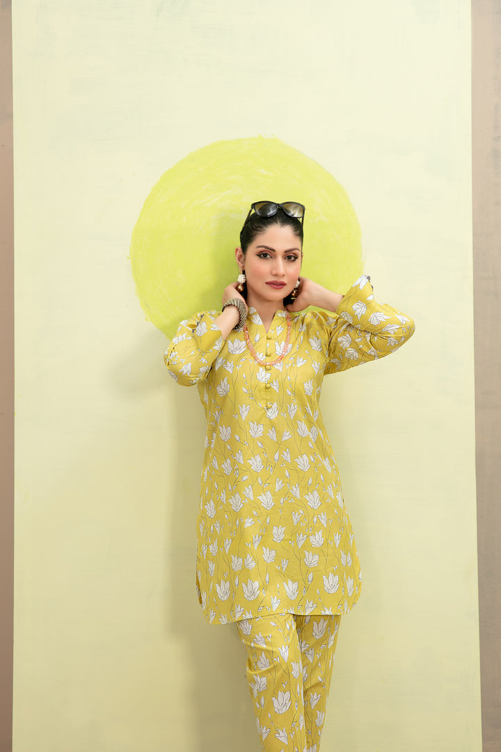 Tawakkal's Mustard Yellow Dress | 2 Piece