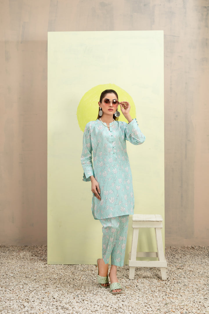 Light Turquoise Dress | Tawakkal